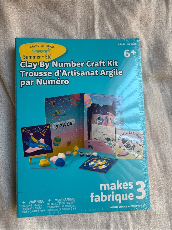 Other - Clay-By-Number Craft Kit
